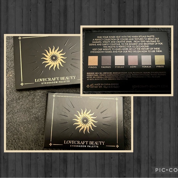 Eyeshadow Palette Duo *NEW* Lovecraft Beauty & IPSY’s Complex Culture - Picture 2 of 12
